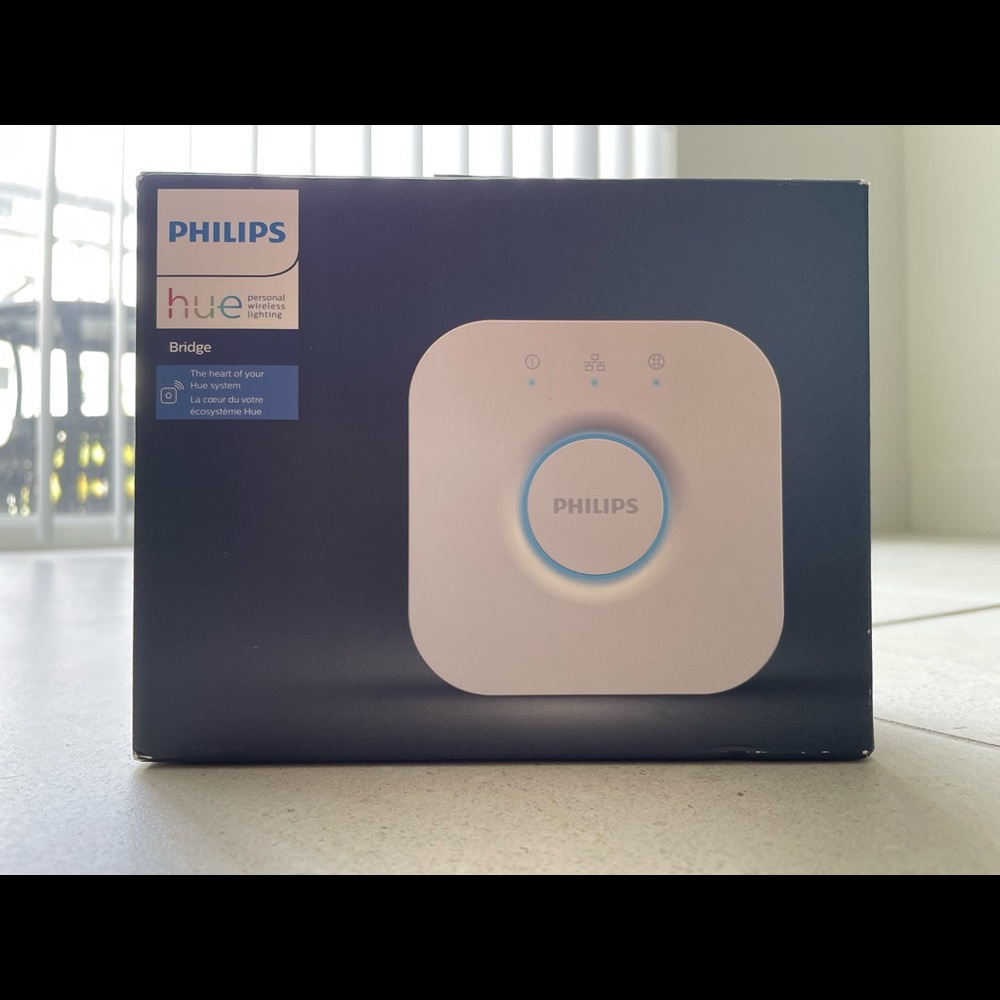 Philips Hue Bridge (works with Amazon Alexa and Google Assistant)